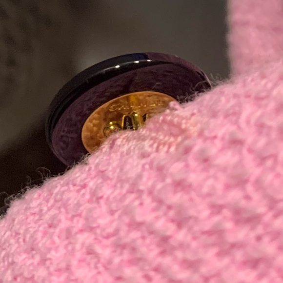 🚫SOLD🚫Chanel Vintage 1995 Pink Cropped Jacket - Picture 9 of 10